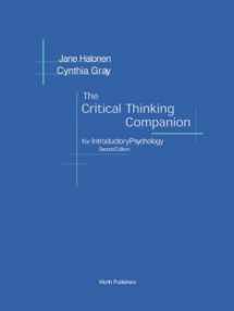 9781572598829-1572598824-The Critical Thinking Companion for Introductory Psychology