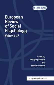 9781841698274-184169827X-European Review of Social Psychology: Volume 17 (Special Issues of the European Review of Social Psychology)