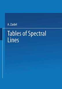 9781475716030-1475716036-Tables of Spectral Lines