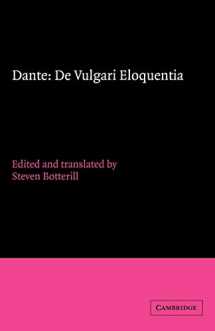9780521409230-0521409233-Dante: De vulgari eloquentia (Cambridge Medieval Classics, Series Number 5)