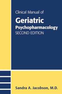 9781585624546-1585624543-Clinical Manual of Geriatric Psychopharmacology