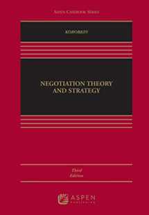 9781454839262-1454839260-Negotiation: Theory and Strategy (Aspen Casebook Series)