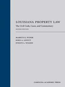 9781531018689-1531018688-Louisiana Property Law: The Civil Code, Cases, and Commentary