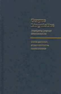 9780521496223-0521496225-Corpus Linguistics: Investigating Language Structure and Use (Cambridge Approaches to Linguistics)