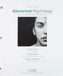 9781337277211-1337277215-Abnormal Psychology: An Integrative Approach, Loose-Leaf Version