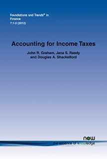 9781601986122-1601986122-Accounting for Income Taxes: Primer, Extant Research, and Future Directions (Foundations and Trends(r) in Finance)