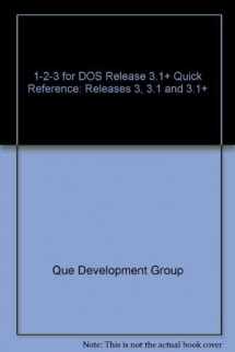 9780880228459-0880228458-1-2-3 for DOS Release 3.1₊ quick reference (Que quick reference series)