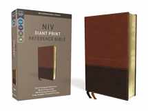 9780310449508-0310449502-NIV, Reference Bible, Giant Print, Leathersoft, Brown, Red Letter, Comfort Print