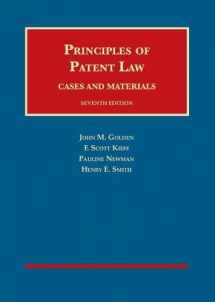 9781634594462-1634594460-Principles of Patent Law, Cases and Materials (University Casebook Series)