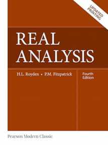 9780134689494-0134689496-Real Analysis (Classic Version) (Pearson Modern Classics for Advanced Mathematics Series)