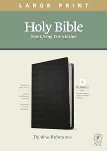 9781496444905-1496444906-NLT Large Print Thinline Reference Holy Bible (Red Letter, LeatherLike, Cross Grip Black): Includes Free Access to the Filament Bible App Delivering Study Notes, Devotionals, Worship Music, and Video