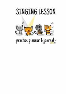 9781897539231-1897539231-Singing Lesson Practice Planner & Journal (Cats)