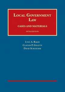 9781609303181-1609303180-Local Government Law, Cases and Materials, 5th Edition (University Casebook Series)