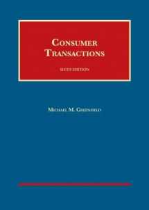 9781609302771-160930277X-Consumer Transactions, 6th (University Casebook Series)