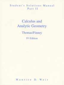 9780201531800-0201531801-Calculus and Analytic Geometry - Student's Solutions Manual, Part 2