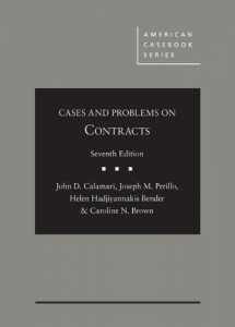9781634599092-1634599098-Cases and Problems on Contracts (American Casebook Series)