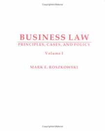 9781588743503-1588743500-Business Law: Principles, Cases And Policy