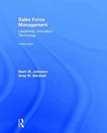 9781138951716-1138951714-Sales Force Management: Leadership, Innovation, Technology