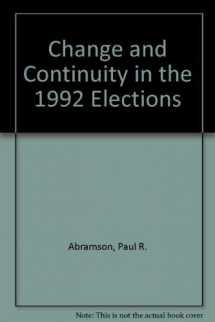 9780871878212-0871878216-Change and Continuity in the 1992 Elections