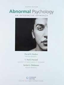 9781337550925-1337550922-Abnormal Psychology + Mindtap Psychology, 1 Term 6 Months Access Card: An Integrative Approach