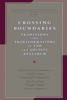 9780810114395-0810114399-Crossing Boundaries: Traditions and Transformations in Law and Society Research (Fundamental Issues in Law and Society)