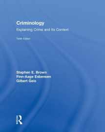 9781138601789-1138601780-Criminology: Explaining Crime and Its Context