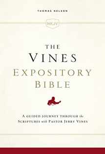 9780718098513-071809851X-The NKJV, Vines Expository Bible, Cloth over Board, Comfort Print: A Guided Journey Through the Scriptures with Pastor Jerry Vines