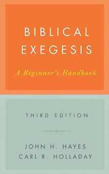 9780664227753-0664227759-Biblical Exegesis: A Beginner's Handbook