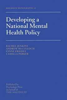 9781138871953-1138871958-Developing a National Mental Health Policy (Maudsley Series)