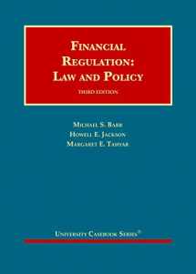9781647084837-1647084830-Financial Regulation: Law and Policy (University Casebook Series)