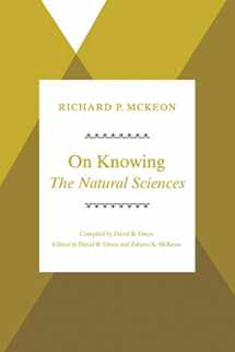 9780226560274-0226560279-On Knowing--The Natural Sciences (Historical Studies of Urban America (Paperback))