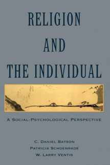 9780195062090-0195062094-Religion and the Individual: A Social-Psychological Perspective