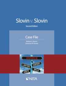 9781601564818-1601564813-Slovin v. Slovin: Case File Second Edition (NITA)