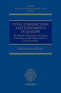 9780198729006-0198729006-Civil Jurisdiction and Judgments in Europe: The Brussels I Regulation, the Lugano Convention, and the Hague Choice of Court Convention (Oxford Private International Law Series)