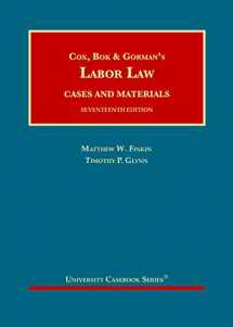 9781684679812-1684679818-Cox, Bok & Gorman’s Labor Law (University Casebook Series)
