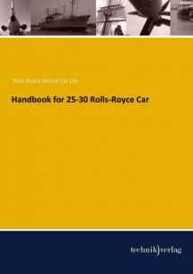 9783944351919-3944351916-Handbook for 25-30 Rolls-Royce Car