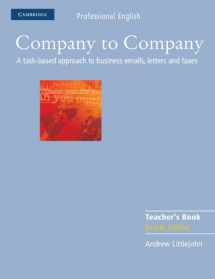9780521609760-0521609763-Company to Company Teacher's Book (Cambridge Professional English)