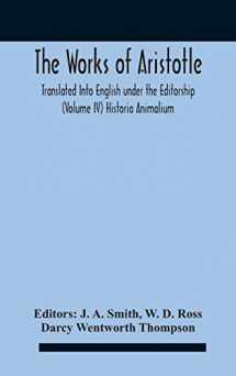 9789354184529-9354184529-The Works Of Aristotletranslated Into English Under The Editorship (Volume Iv) Historia Animalium