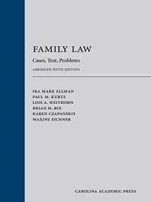 9780769882161-0769882161-Family Law: Cases, Text, Problems (2014)