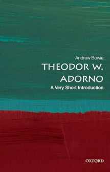 9780198833864-0198833865-Theodor W. Adorno: A Very Short Introduction (Very Short Introductions)