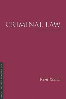 9781552214909-1552214907-Criminal Law@@ 7/E (Essentials of Canadian Law)