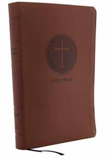 9780785215400-0785215409-KJV Holy Bible: Giant Print with 53,000 Cross References, Brown Leathersoft, Red Letter, Comfort Print: King James Version