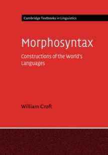 9781107474611-1107474612-Morphosyntax (Cambridge Textbooks in Linguistics)