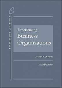 9781683283522-168328352X-Experiencing Business Organizations (Experiencing Law Series)