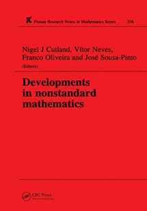 9780582279704-0582279704-Developments in Nonstandard Mathematics (Chapman & Hall/CRC Research Notes in Mathematics Series)