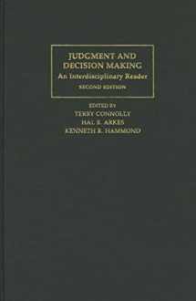 9780521623551-0521623553-Judgment and Decision Making: An Interdisciplinary Reader (Cambridge Series on Judgment and Decision Making)