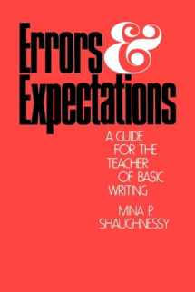 9780195025071-0195025075-Errors and Expectations: A Guide for the Teacher of Basic Writing (Oxford University Press Paperback)