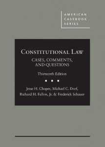 9781684670673-1684670675-Constitutional Law: Cases, Comments, and Questions (American Casebook Series)