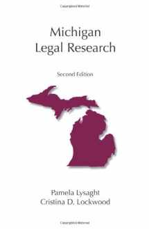 9781611630497-1611630495-Michigan Legal Research (Legal Research Series)