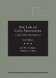 9781684675852-1684675855-The Law of Civil Procedure: Cases and Materials (American Casebook Series)
